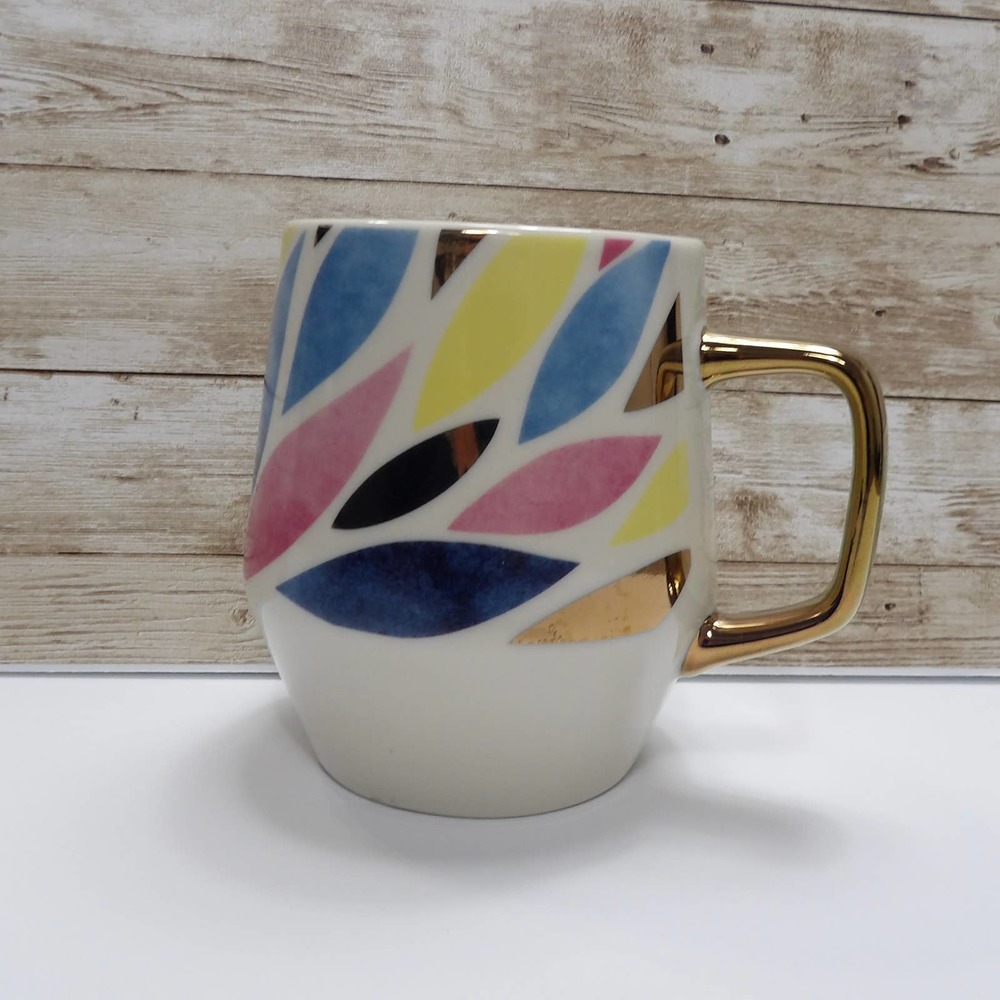Edible Arrangements Mug Gold Leaf Spring Mug